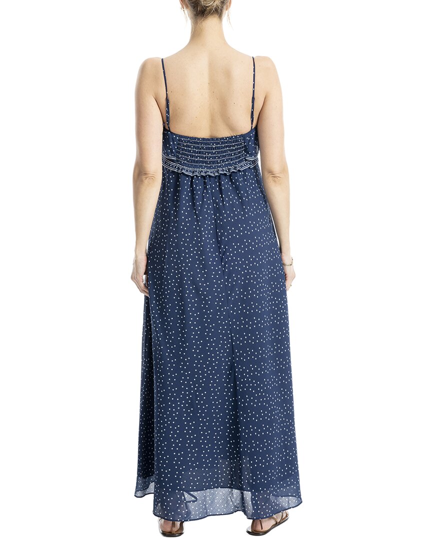 Max Studio Flounce Detail Maxi Dress