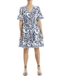 Max Studio Tiered Mini Dress