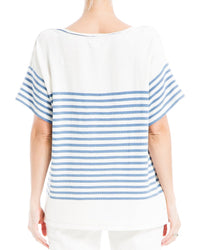 Max Studio Stripe Top