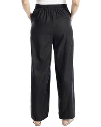 Max Studio Easy Leg Linen-Blend Pant