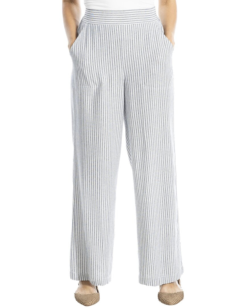 Max Studio Striped Wide Leg Pant