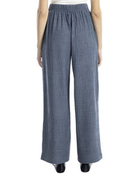 Max Studio Textured Woven Wide Leg Pant