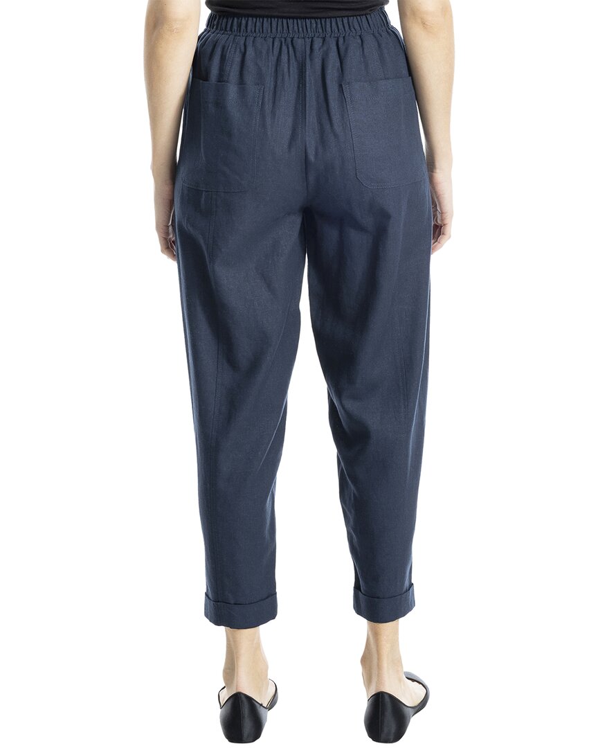 Max Studio Linen-Blend Pant