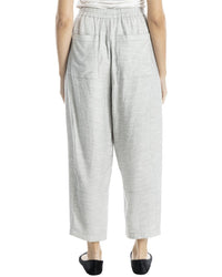 Max Studio Elastic Waist Crop Pant