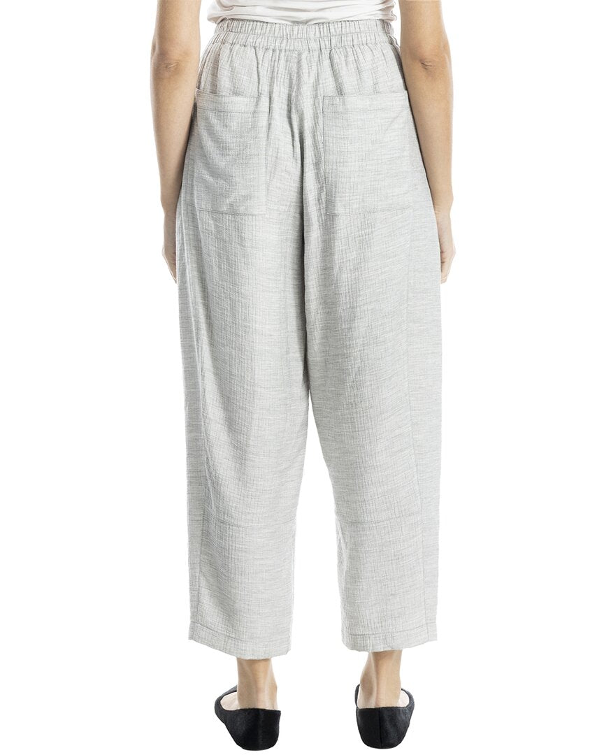 Max Studio Elastic Waist Crop Pant