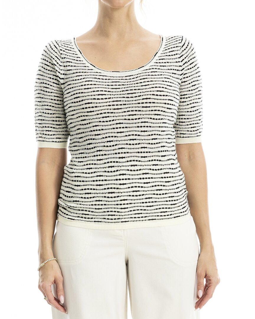 Max Studio Textured Top