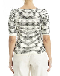 Max Studio Textured Top