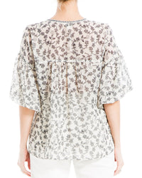 Max Studio V Neck Blouse