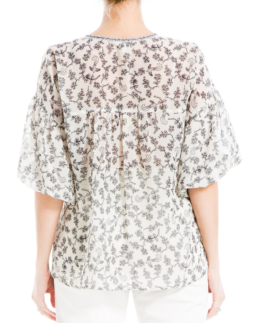 Max Studio V Neck Blouse
