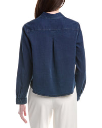 Max Studio Pique Swing Blouse