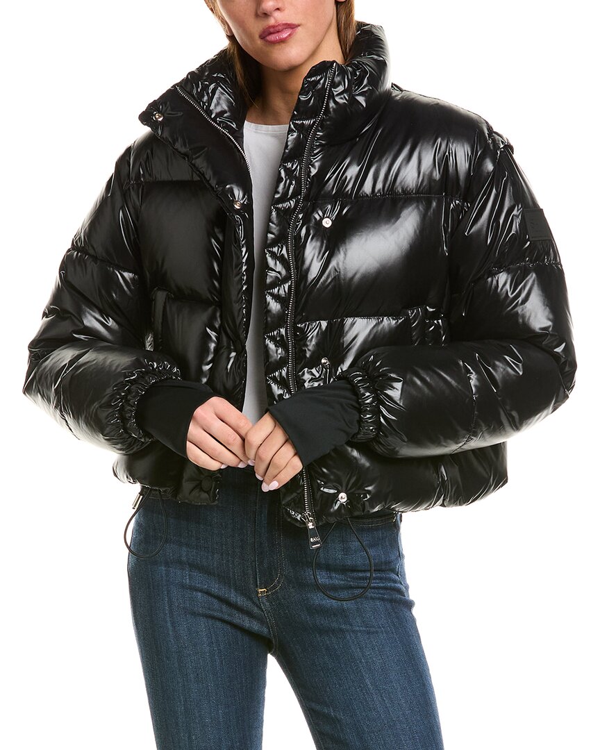 SAM. Sam. Zip-Off Sleeve Cropped Down Puffer Coat