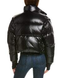 SAM. Sam. Zip-Off Sleeve Cropped Down Puffer Coat