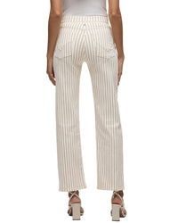 Hudson Jeans Remi Ecru Stripe Jean