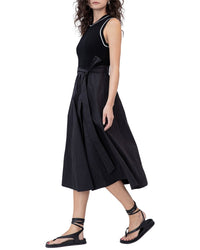 Tanya Taylor Devon Solid Poplin Dress