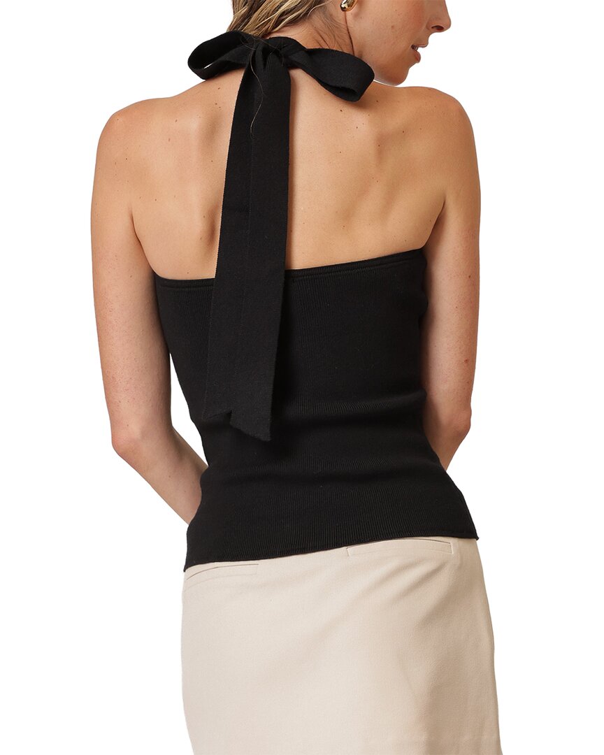 Line & Dot Tanner Halter Sweater Top