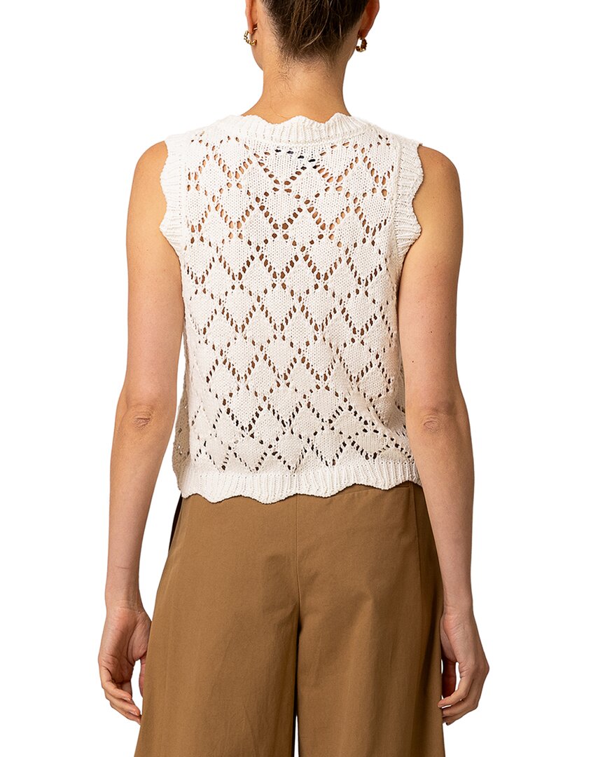 Line & Dot Aleza Tied Sweater Vest