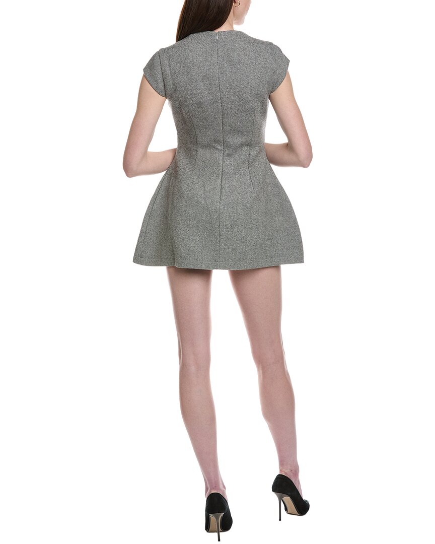 Line & Dot Damson Wool Mini Dress