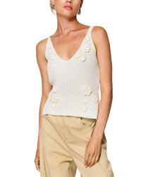 Line & Dot Lara Sleeveless Sweater Top