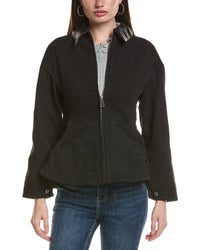 Line & Dot Eton Peplum Jacket