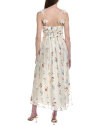 Line & Dot Fiori Maxi Dress