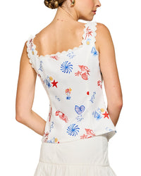 Line & Dot Reeta Top