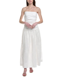 Line & Dot Emberly Mixed Media Dress