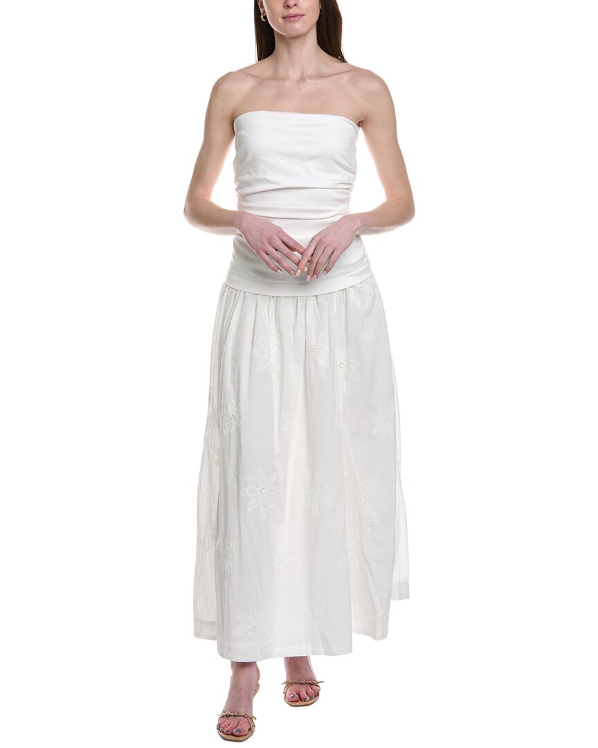 Line & Dot Emberly Mixed Media Dress