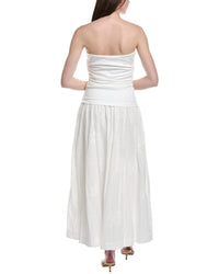 Line & Dot Emberly Mixed Media Dress