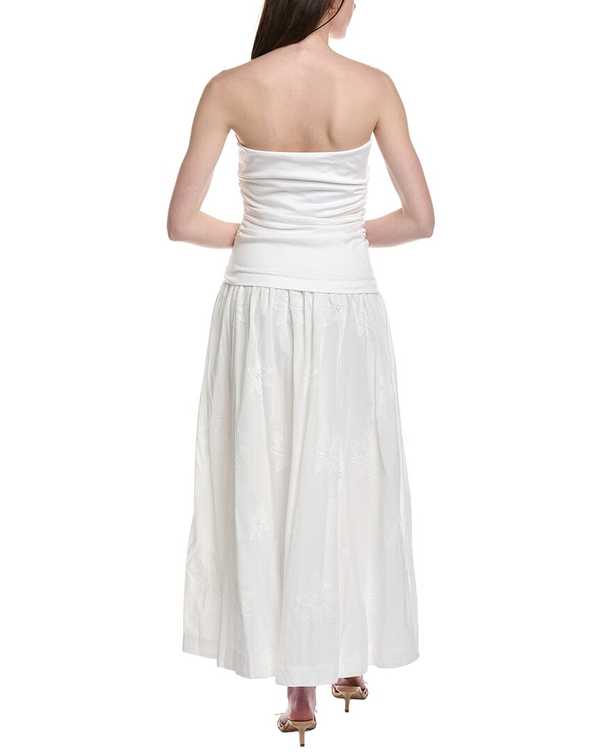 Line & Dot Emberly Mixed Media Dress