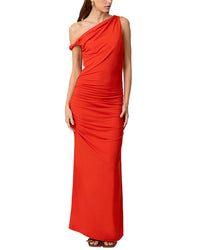 Line & Dot Erina Asymmetrical Maxi Dress