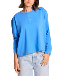 Life is Good® Life Is Good® Long Sleeve Crusher Boxy Henley