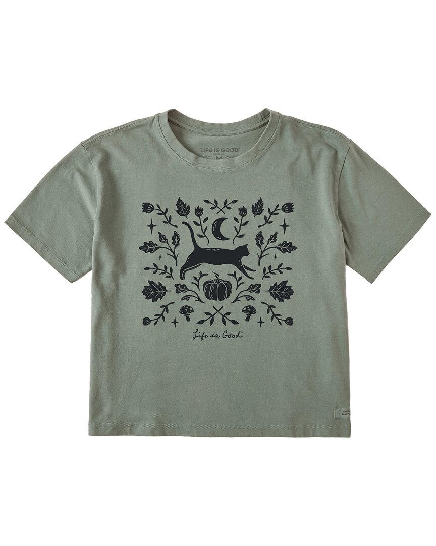 Life Is Good® Long Sleeve Boxy Crusher T-Shirt