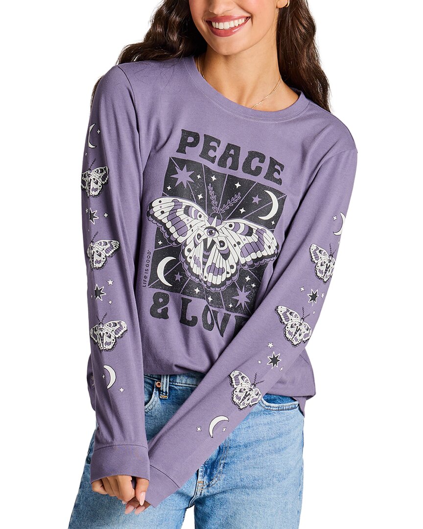 Life is Good® Life Is Good® Long Sleeve Crusher T-Shirt