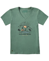 Life is Good® Life Is Good® Crusher V-Neck T-Shirt