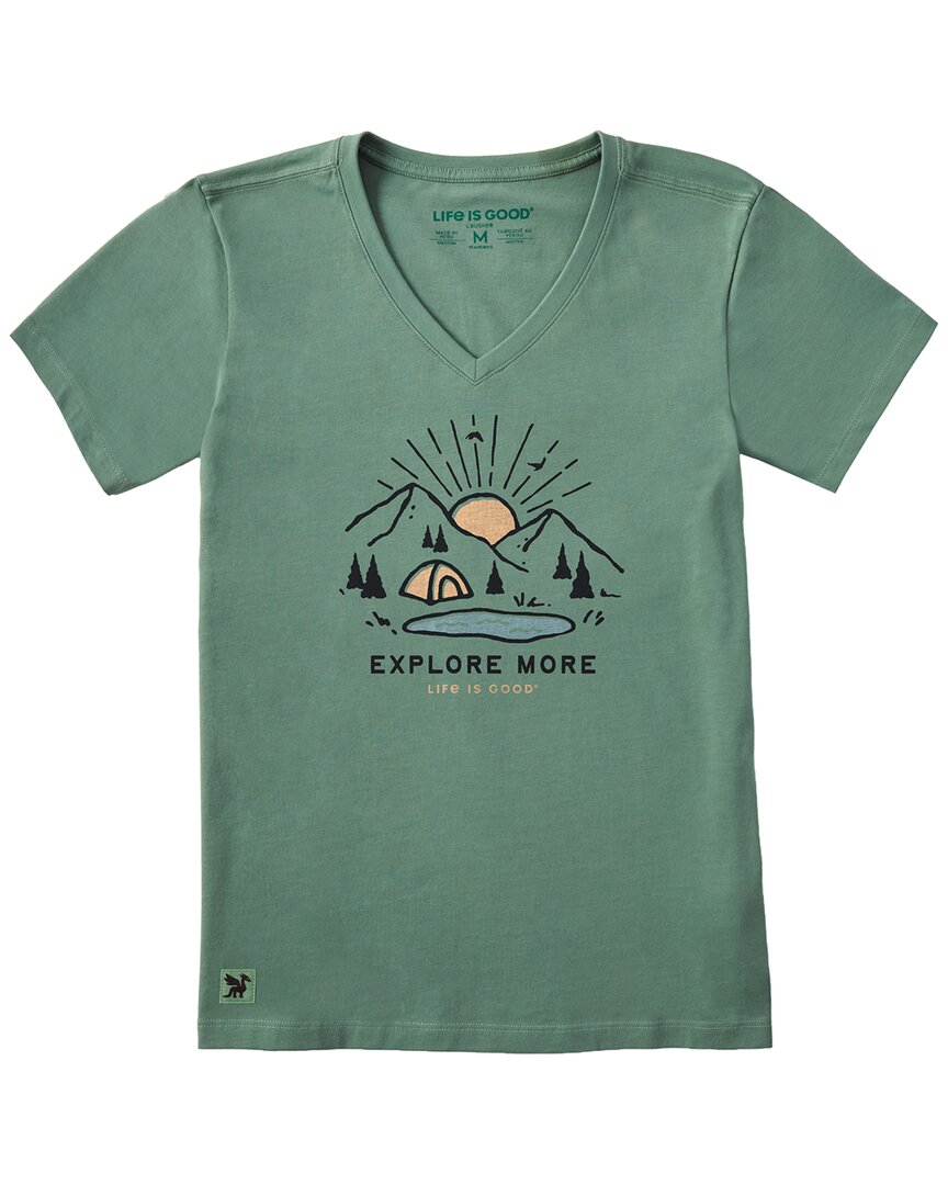 Life is Good® Life Is Good® Crusher V-Neck T-Shirt