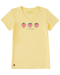 Life is Good® Life Is Good® Crusher V-Neck T-Shirt