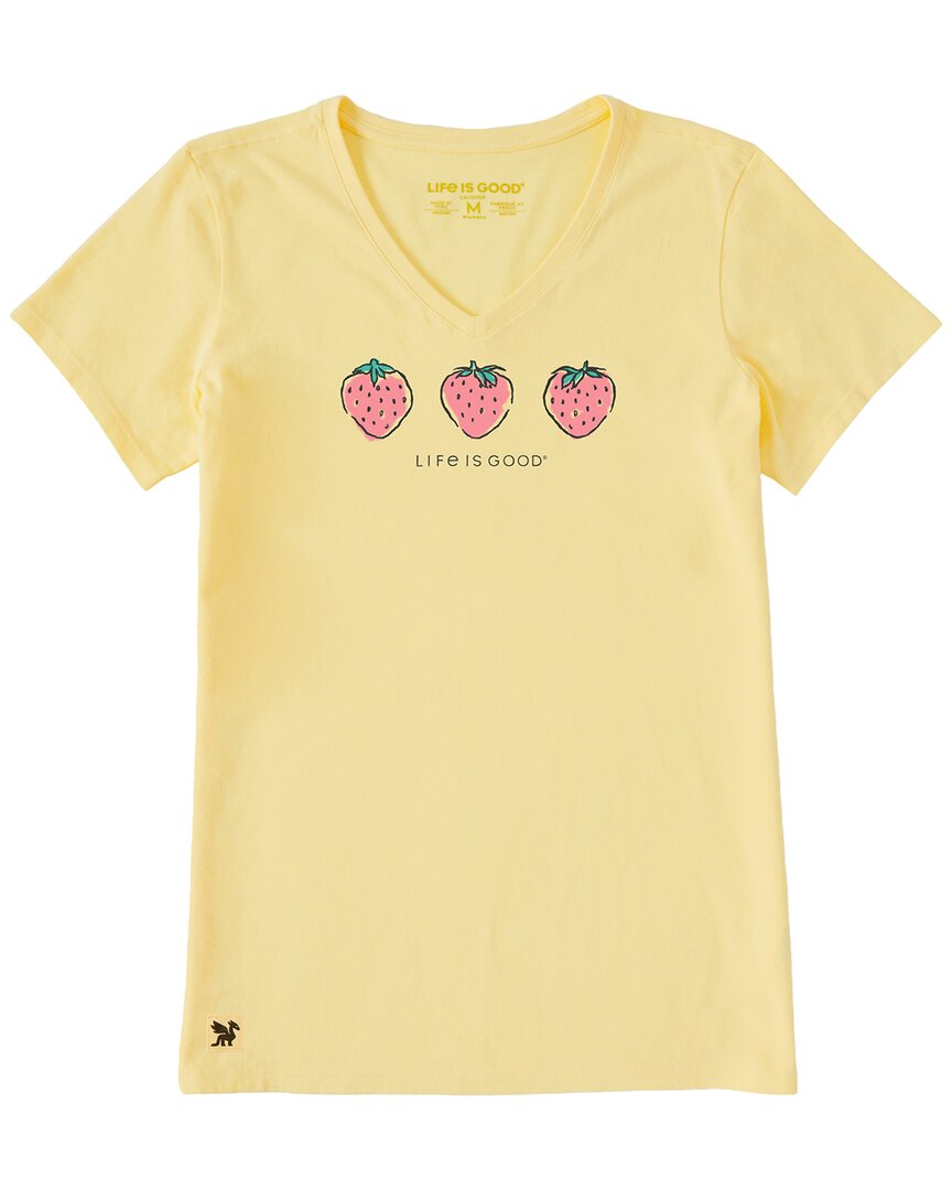 Life is Good® Life Is Good® Crusher V-Neck T-Shirt