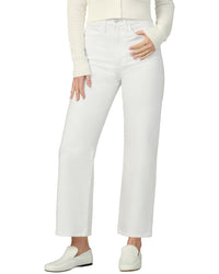 Joe's Jeans The Margot Crop Straight White Jean
