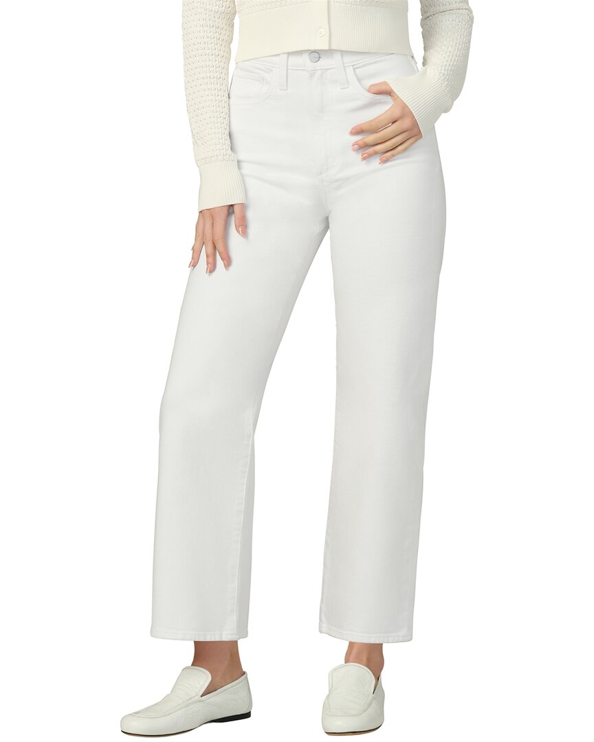 Joe's Jeans The Margot Crop Straight White Jean