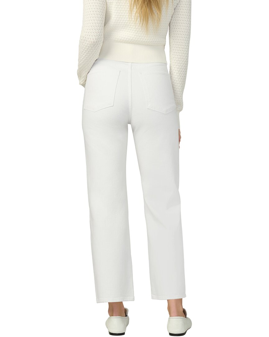 Joe's Jeans The Margot Crop Straight White Jean