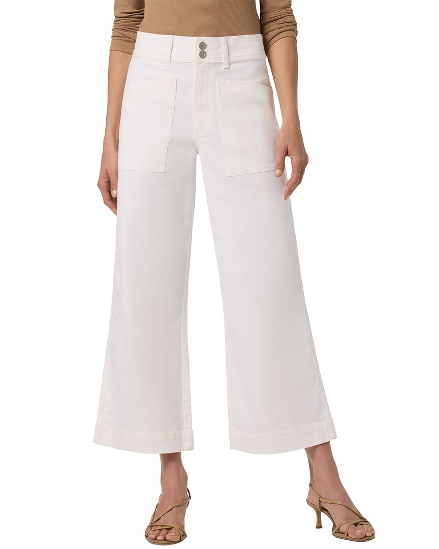 JOE'S Jeans Joe's Jeans Wide Leg Cargo Ankle White Jean