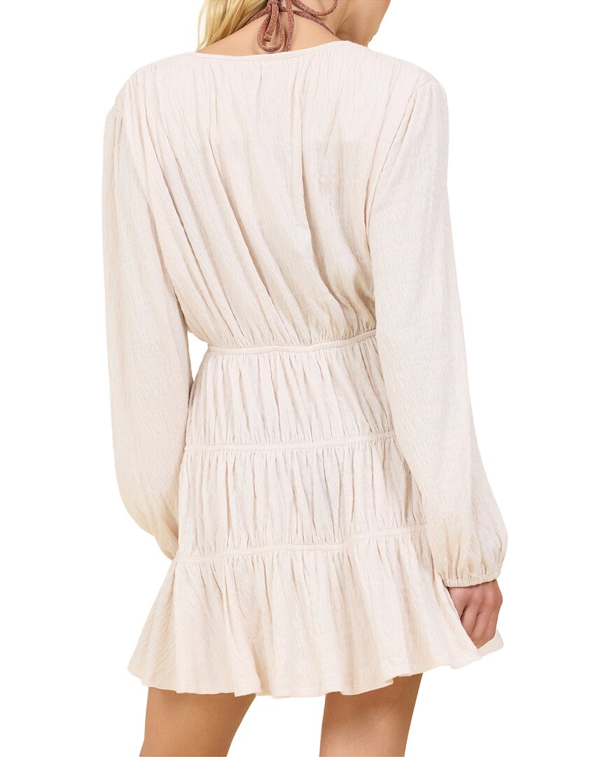 Surf Gypsy Crinkle Knit Tiered Dress