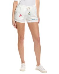 Surf Gypsy Surf Gypsy Embroidered Slub Gauze Short