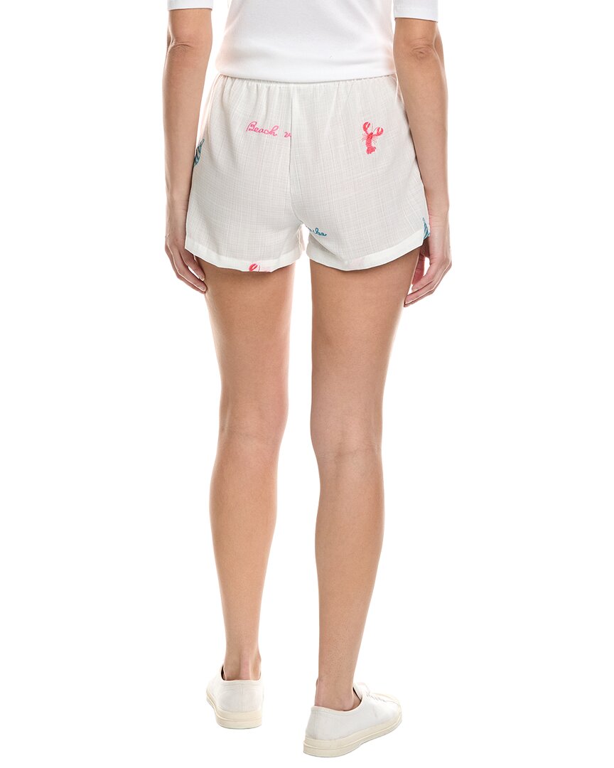 Surf Gypsy Surf Gypsy Embroidered Slub Gauze Short