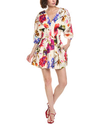 Nicholas Nicholas Nicoline Linen-Blend Mini Dress