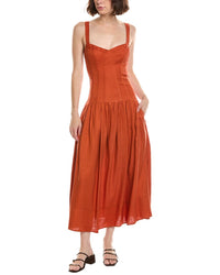 Nicholas Nicholas Makenna Linen-Blend Dress