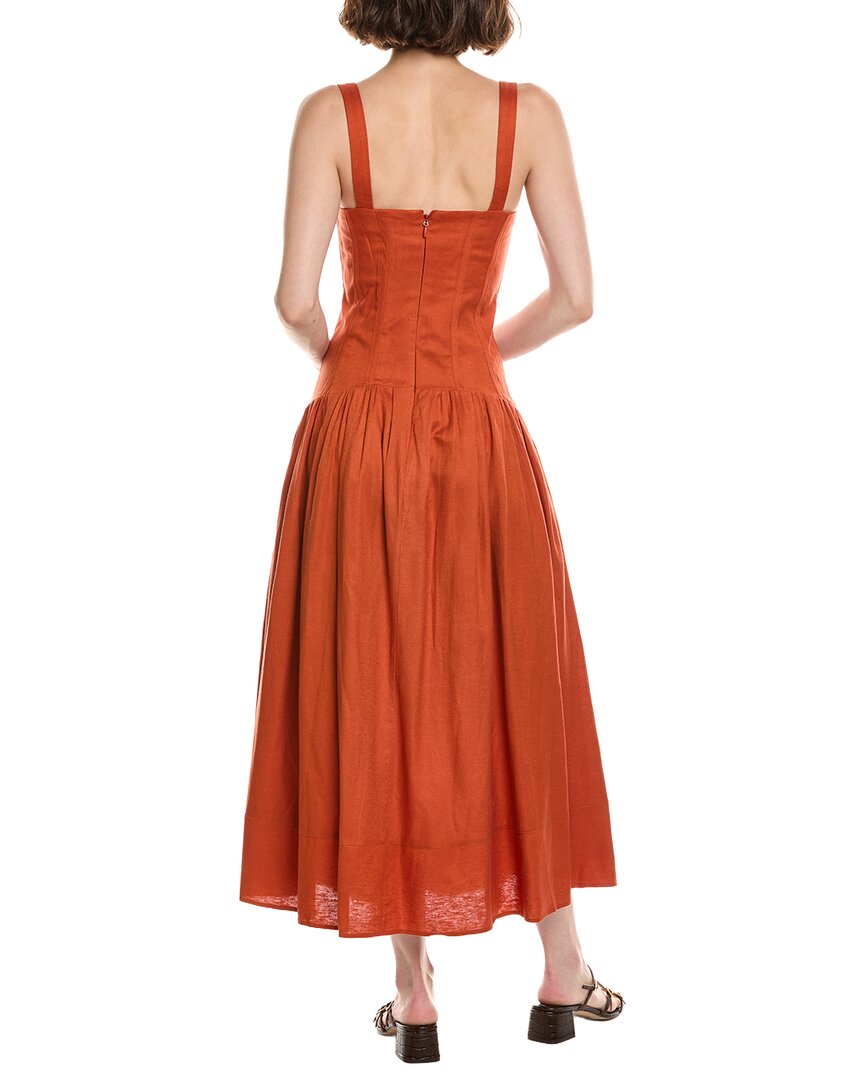 Nicholas Nicholas Makenna Linen-Blend Dress