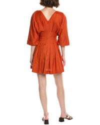 Nicholas Nicholas Nicoline Linen-Blend Mini Dress