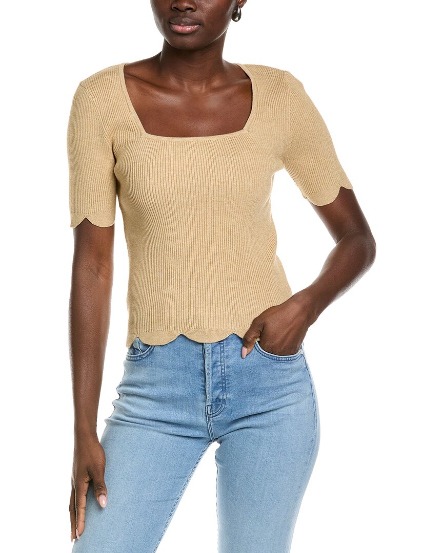 English Factory Square Neck Sweater