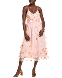 English Factory Flower Midi Dress